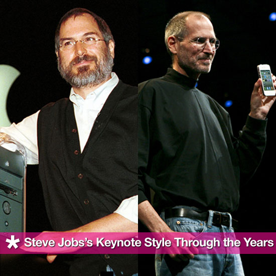 steve jobs through years. Photos of Steve Jobs Keynote