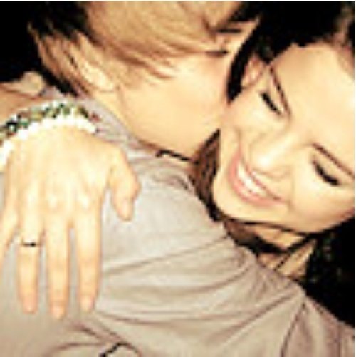 is justin bieber and selena gomez. Selena is justin bieber